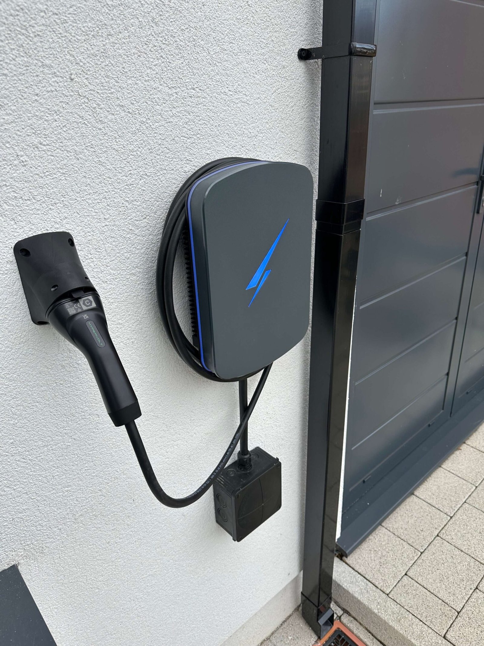 Electrical vehicle charger nstallation. ZJ Electrical Services, Leyton.